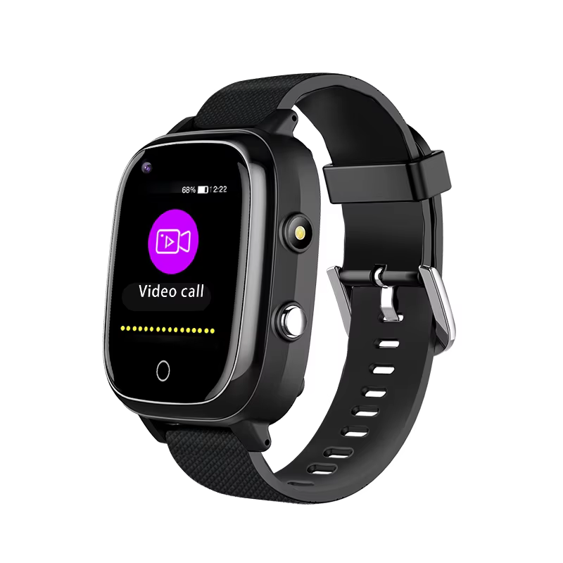 Montre connectée pour personnes âgées, détection de chute, positionnement GPS, carte SIM 4G, appels 