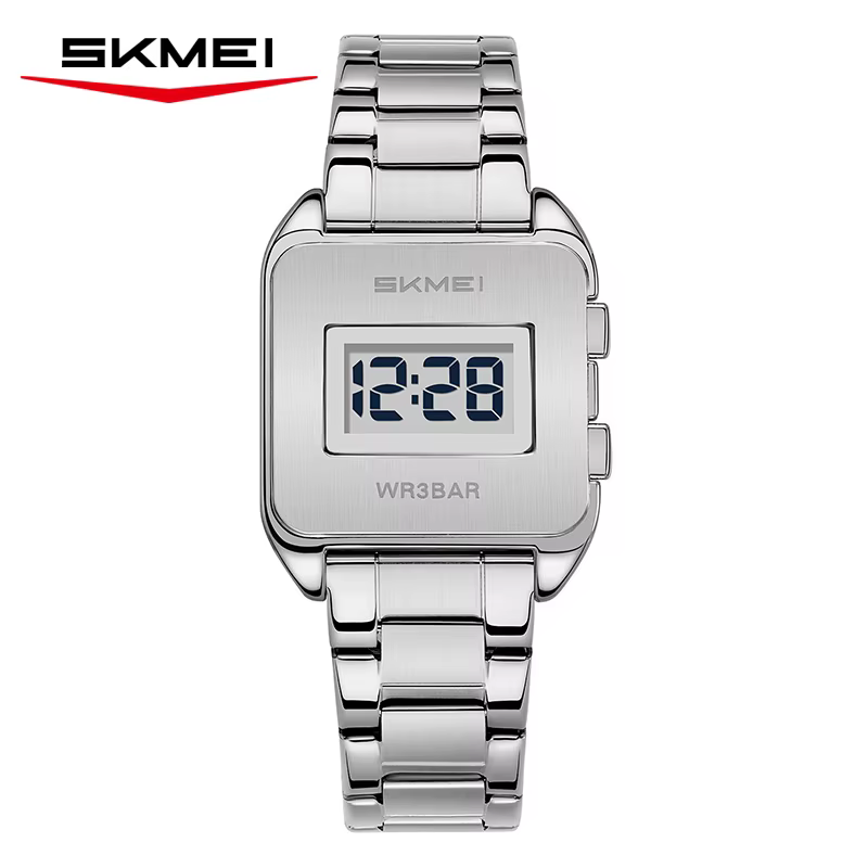 Montre digitale pour femme SKMEI 2597, style rétro, étanche 30M, montre décontractée pour femme, rel