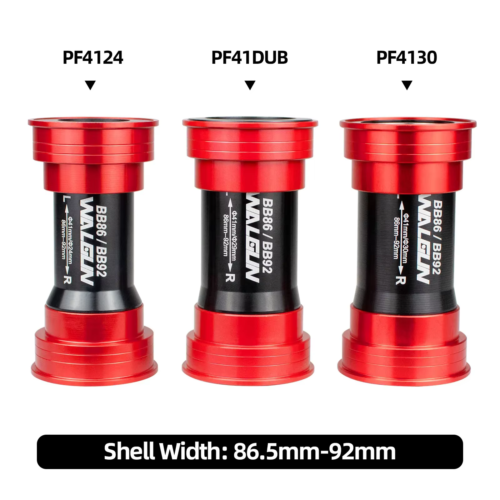 BB86 BB92-Pièces de manivelle de vélo astronomique en céramique, pour VTT, route PF4124 PF4130 PRivi