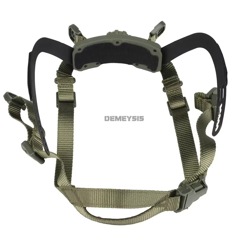 Système de Suspension intérieure de casque, casques CS de tir et de chasse, sangle de verrouillage d