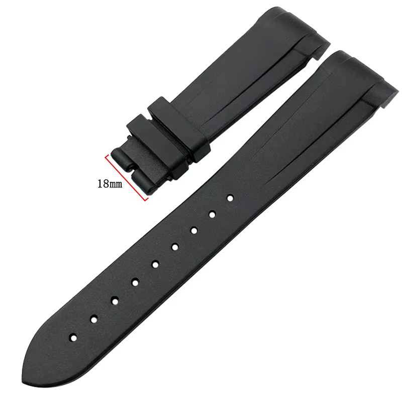 Bracelet de montre en caoutchouc, 20mm 22mm, pour Tudor Black Bay PELAGOS, haute qualité, noir, bleu