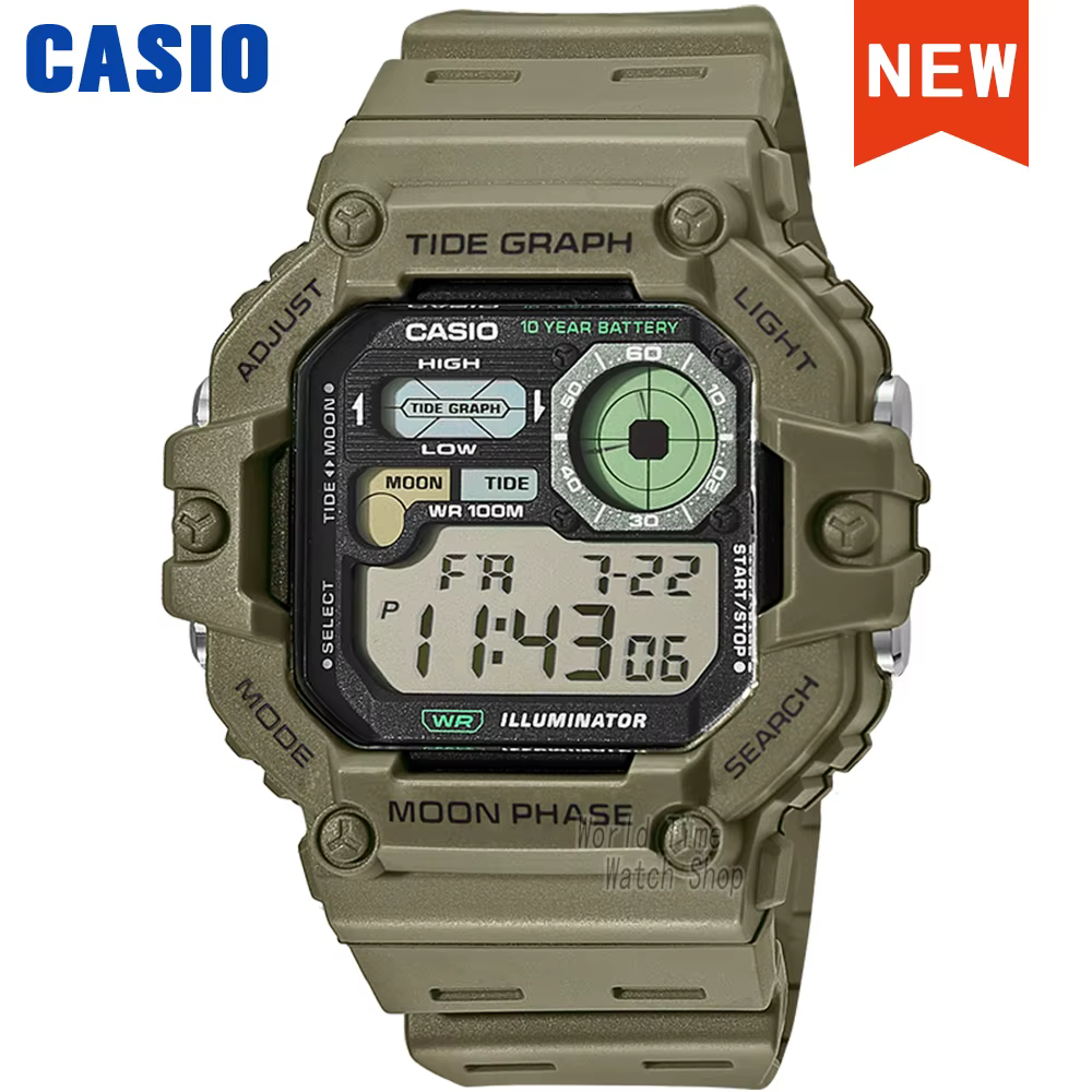 Casio montre pour hommes mode sport montre-bracelet en plein air style de vie actif montre conceptio