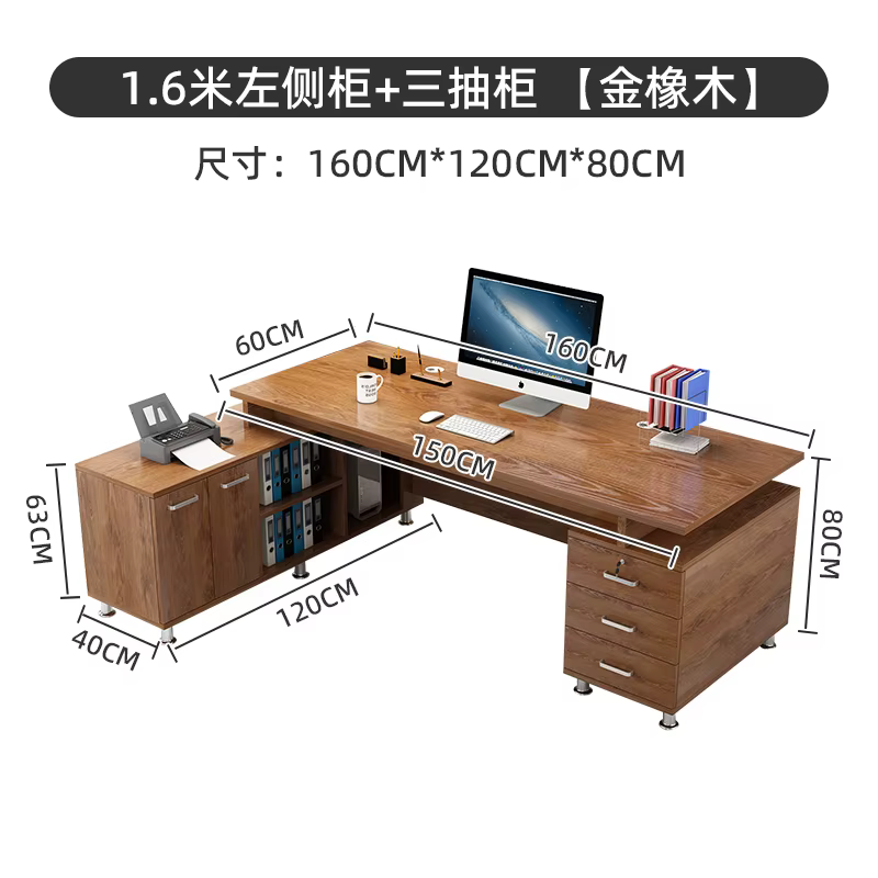 Décoration Accent Bureau Design Créatif Unique Européen Moderne Bureau Bureau Designer Mesas Escrito