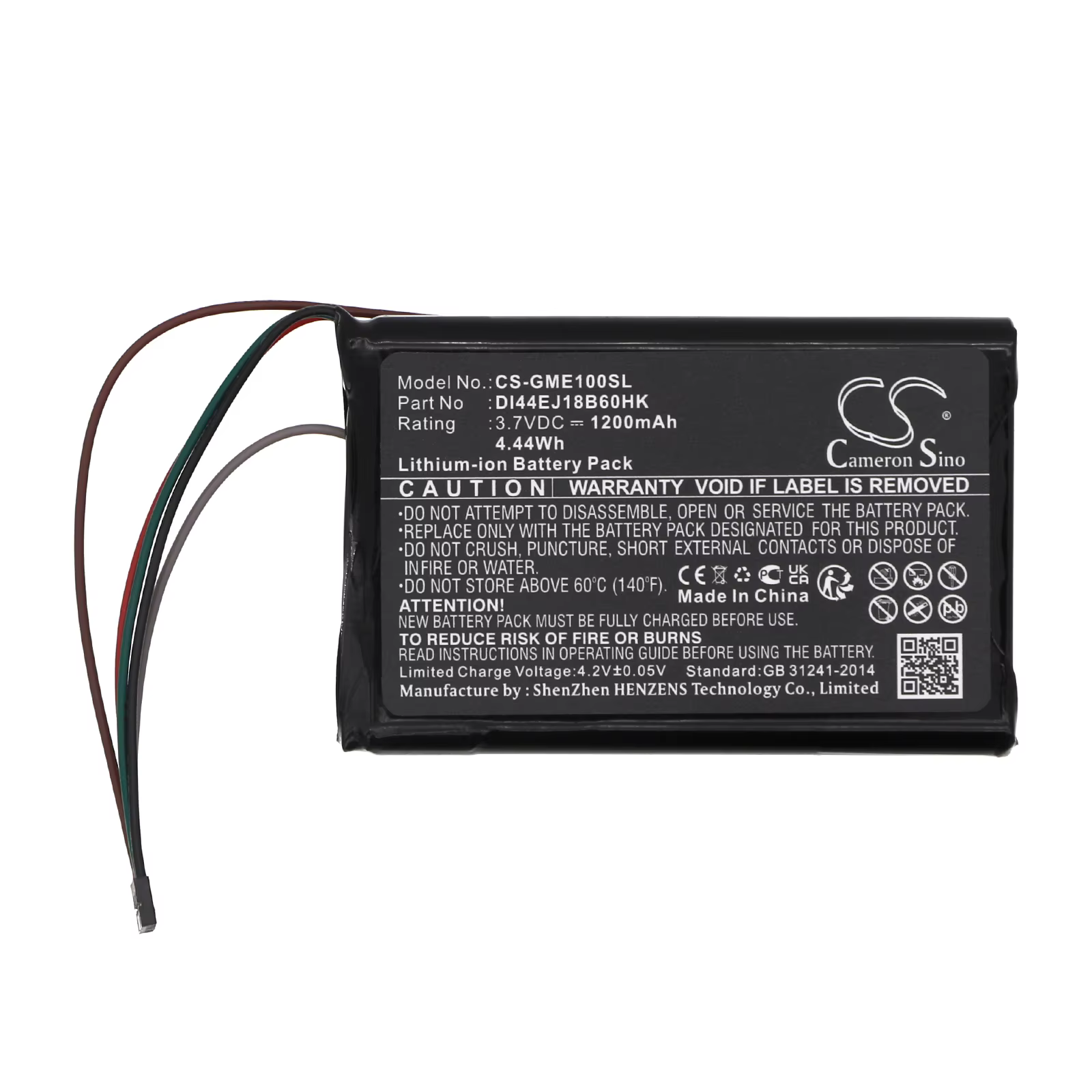 100% NOUVEAU Batterie de navigateur GPS 3.7V 1200mAh 361-00035-15 pour Garmin 010-01161-00, Edge 100