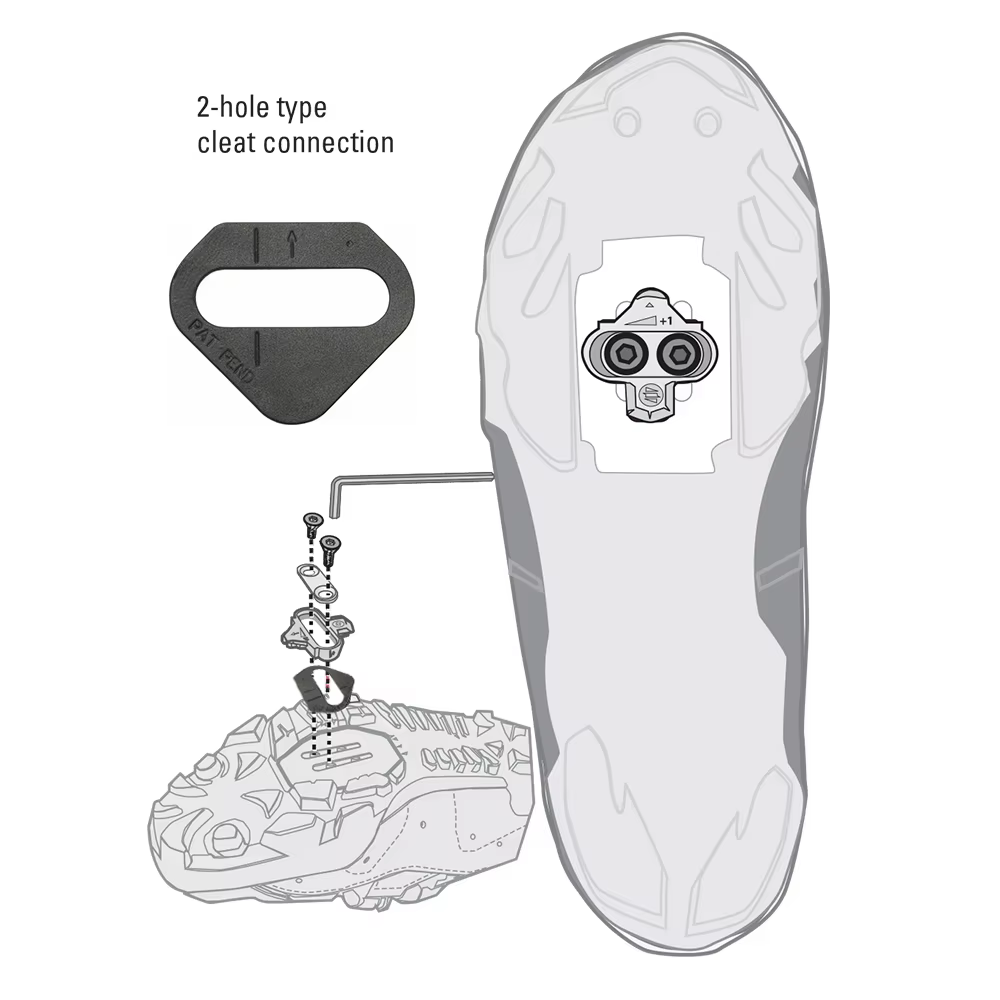 Cales de taquet de raccord de vélo pour Shimano Road SPD-SL & vtt SPD ATAC SpeedPlay manivelle Bros