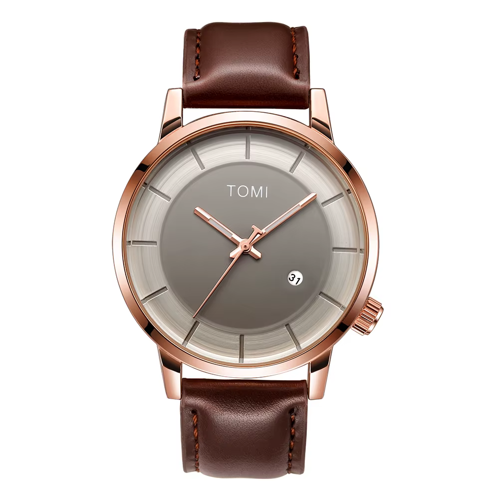 TOMI montre pour hommes de luxe mode marque originale montre à Quartz pour hommes d'affaires