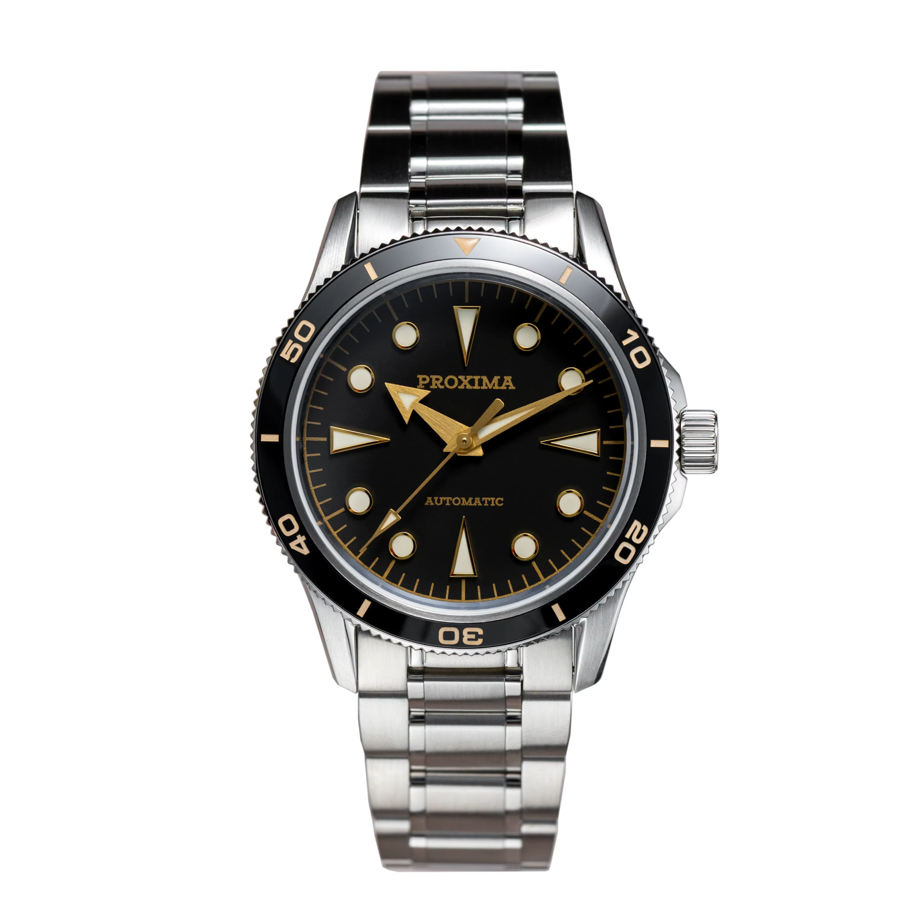 Proxima – montre automatique pour hommes, 39mm, mécanique, étanche à 100m, cadran en émail saphir lu