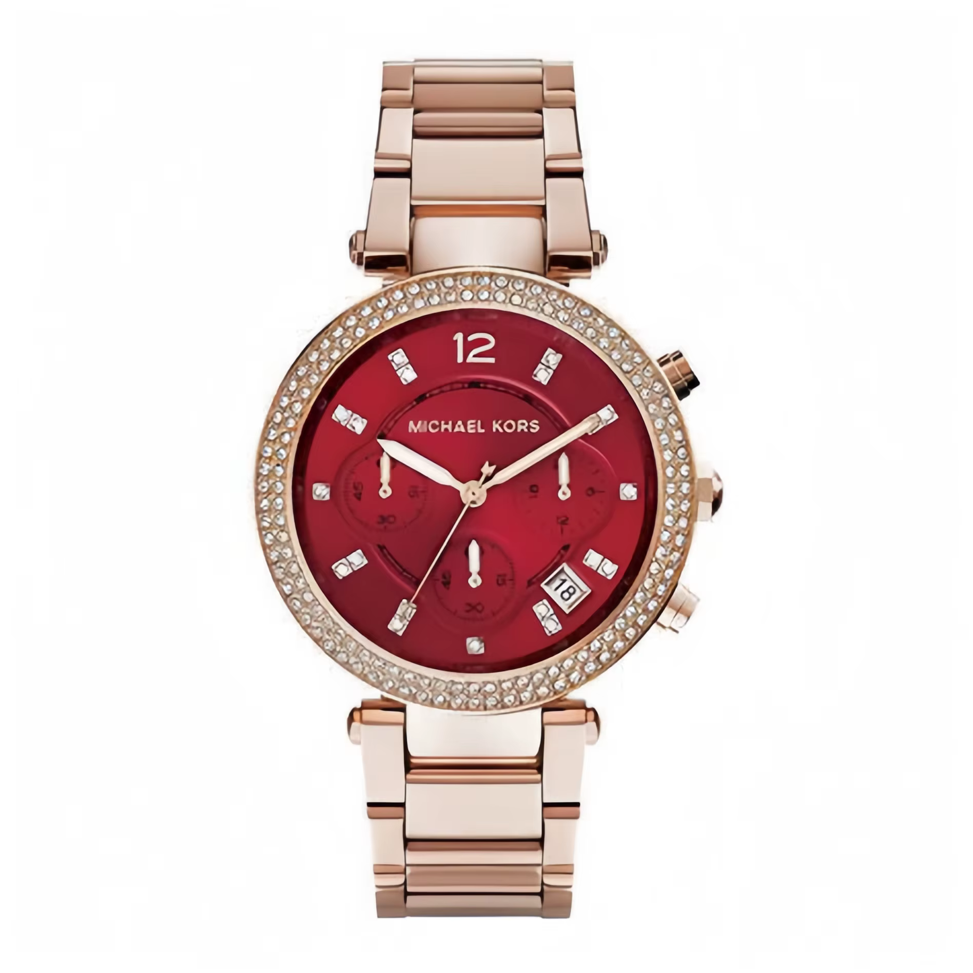 Nouvelle montre à quartz pour femme Parker MK-5857, design de luxe Michael Kors avec diamants, montr
