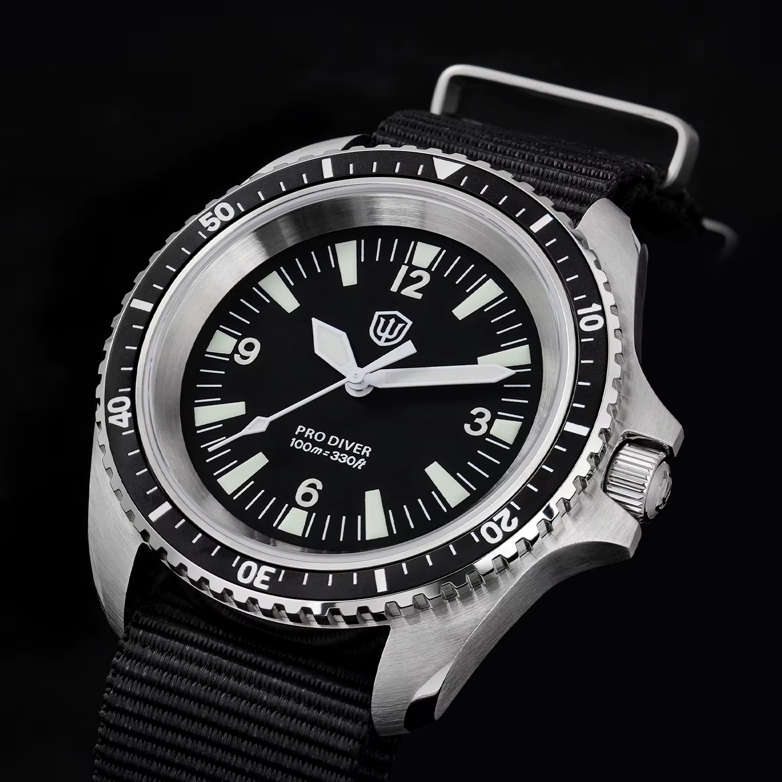 Watchdives WD1980 V3 montre de luxe VH31 balayage secondes mouvement à Quartz AR revêtement verre sa