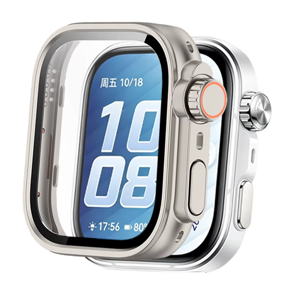 Boîtier PC haut de gamme + verre pour Huawei Watch Fit 4-5 Pro, mise à niveau vers un protecteur d'é