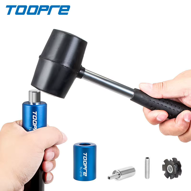 TOOPRE fourche tournesol montage supérieur 28.6mm OD fourche pilote outil vtt dispositif réparation