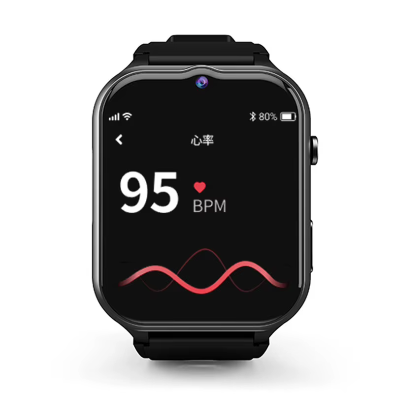 Montre intelligente pour personnes âgées, montre intelligente de détection de chute, carte SIM 4G, a