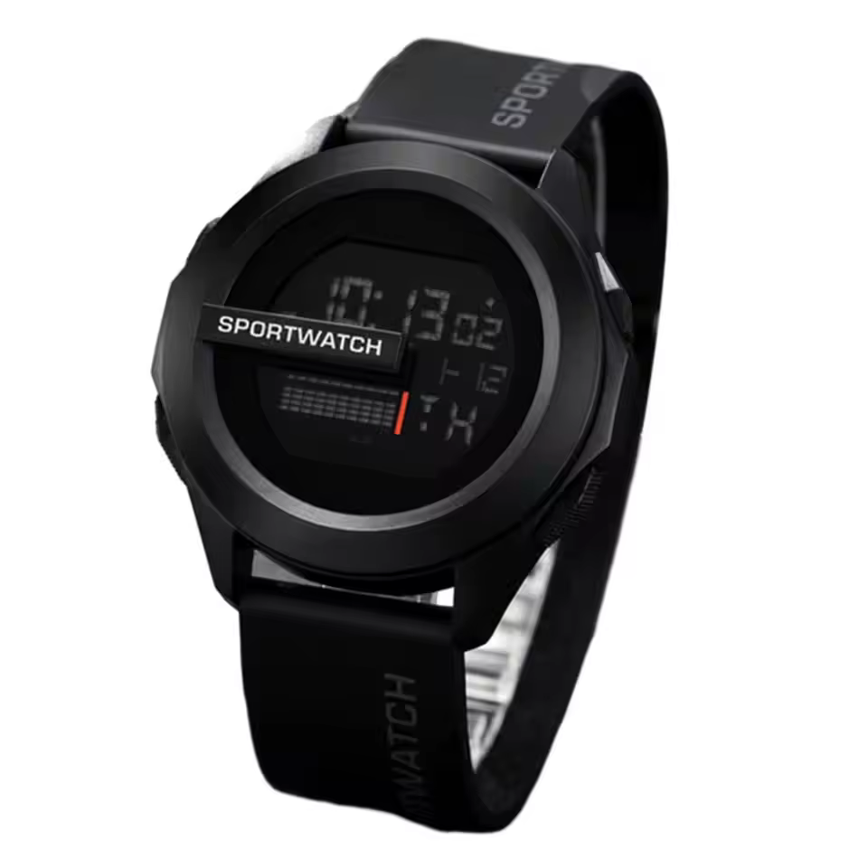 Montres de Sport pour hommes réveil multifonction hommes LED montre numérique étanche Fitness Sport 