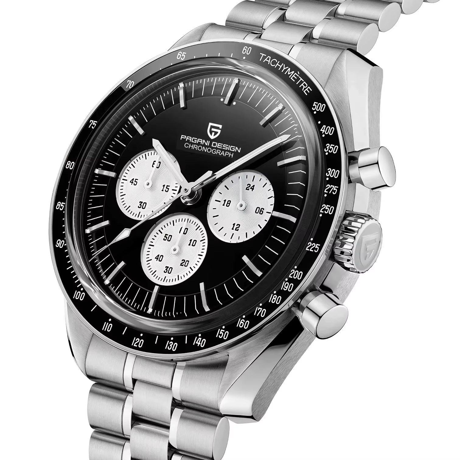 PAGANI DESIGN 2026 Nouvelles Montres pour Hommes Panda Moon Watch Montre à Quartz de Luxe pour Homme