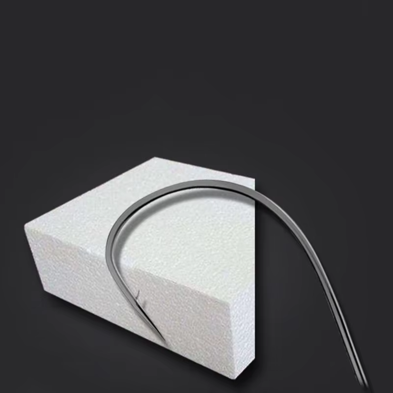 DYGYGYFZ 50 pcs/lot hameçons de pêche en acier à haute teneur en carbone or noir hameçon barbelé ham