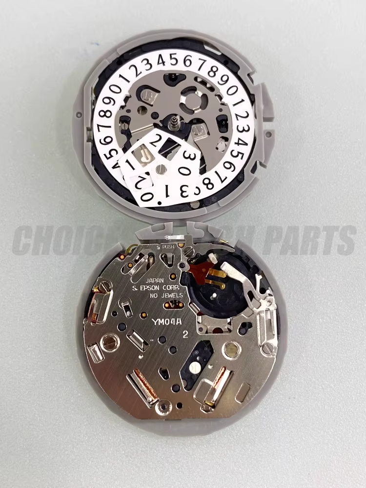 Nouveaux accessoires de montre à mouvement YM04A, mouvement à quartz YM04 d'origine japonaise