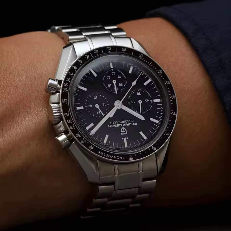 Montre pour homme PAGANI DESIGN 500, chronographe sportif à cadran circulaire, mouvement japonais, s