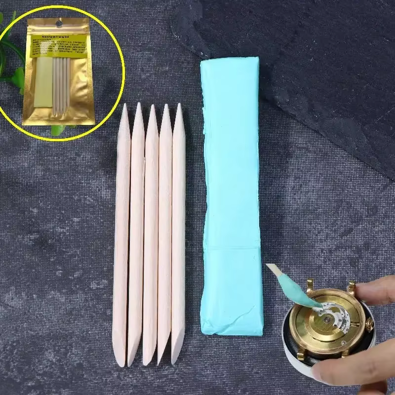 1 ensemble de nettoyage de montre, nettoyeur de mastic en caoutchouc, nettoyage de mouvement de mont