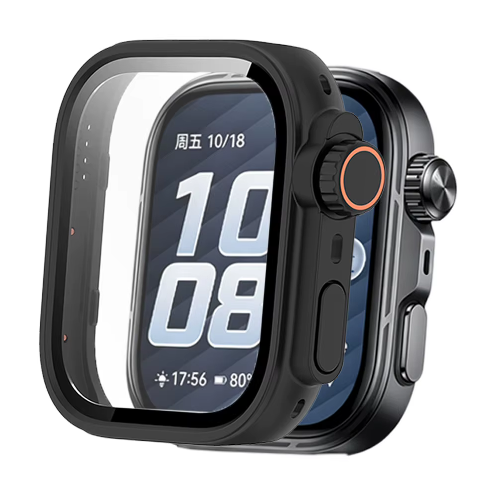 Boîtier PC haut de gamme + verre pour Huawei Watch Fit 5/5 Pro, protection d'écran Ultra pour Huawei