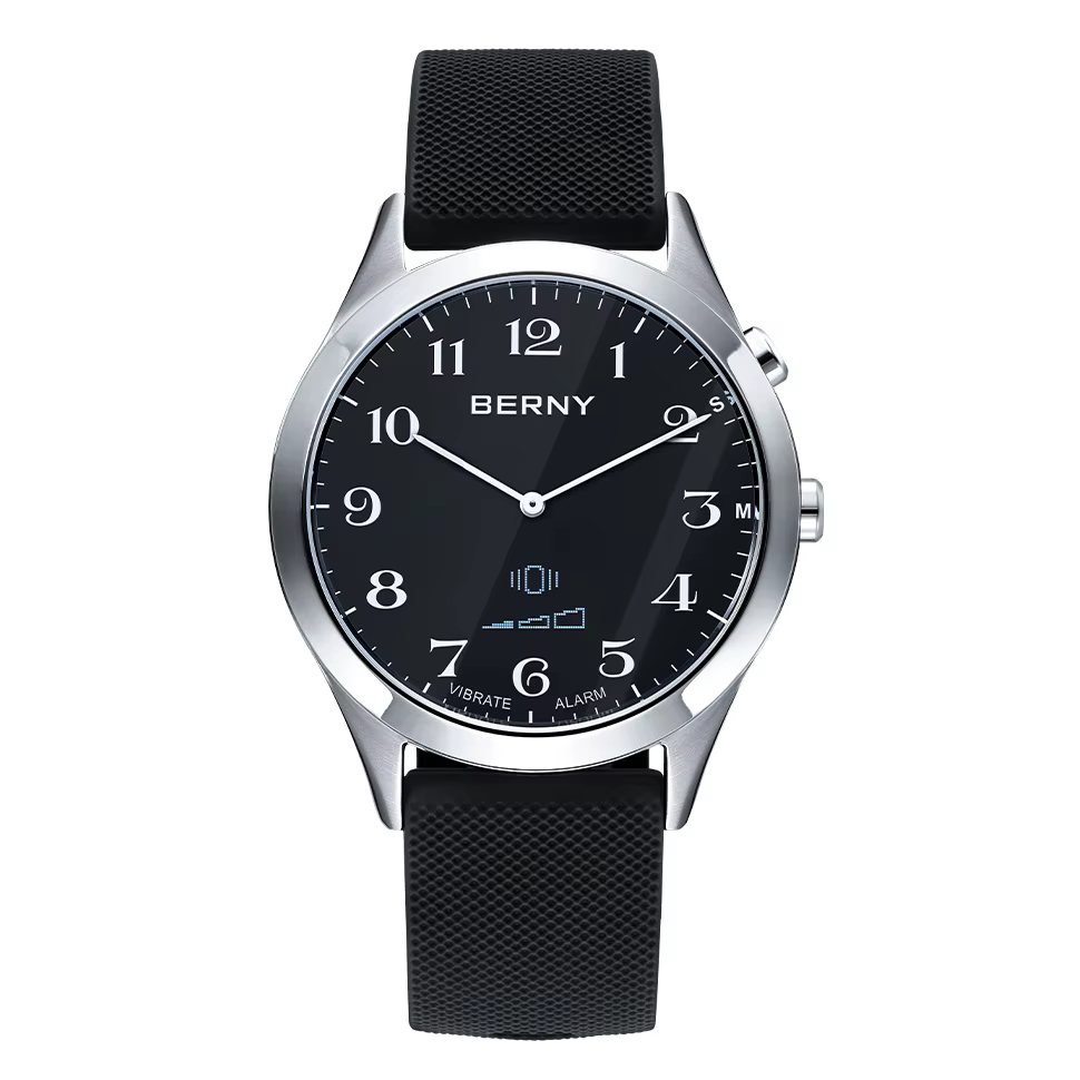 BERNY-Montre vibrante analogique multifonctionnelle, rappel des médicaments pour les personnes âgées