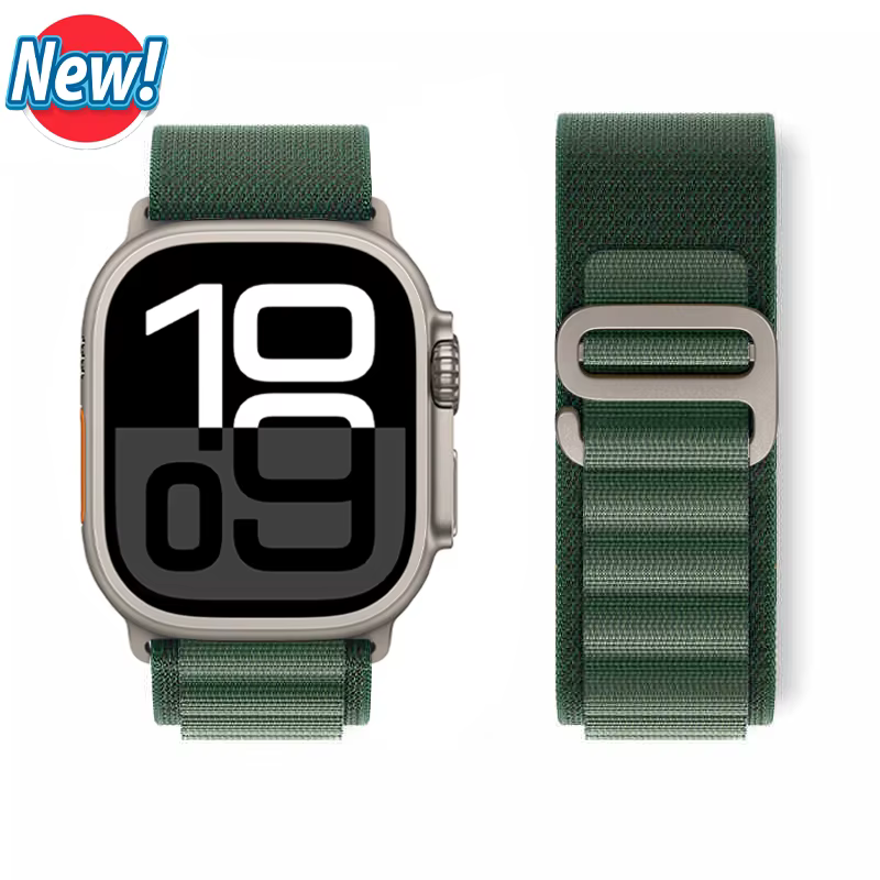 Boucle alpine pour bracelet de montre Apple ultra 3 49mm série 10 9 8 SE3 46mm 42mm 40-44mm 45mm 41m