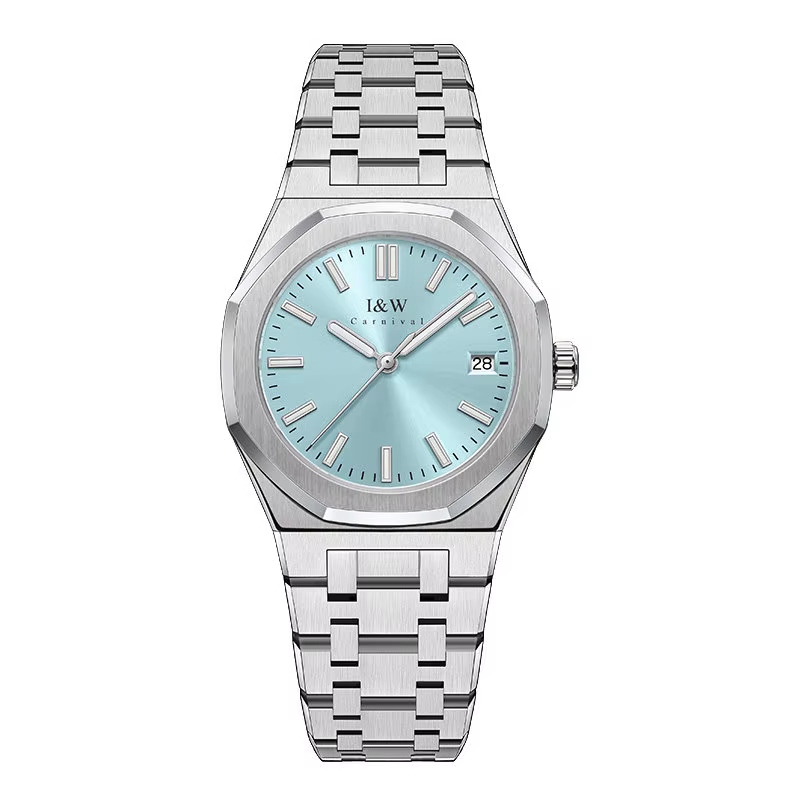 Montres Suisse 2026 pour Femme, Marque de Luxe CARNIVAL, Montres à Quartz de Haute Qualité, Saphir, 