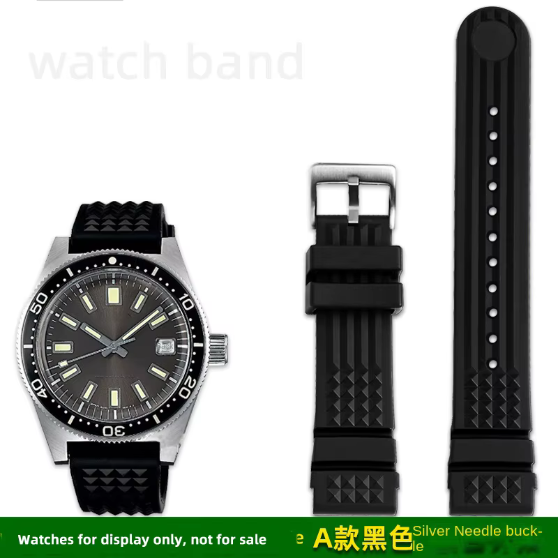 Bracelet de montre en caoutchouc de haute qualité pour Seiko ancêtre mm série PROSPEX SKX007 Water G