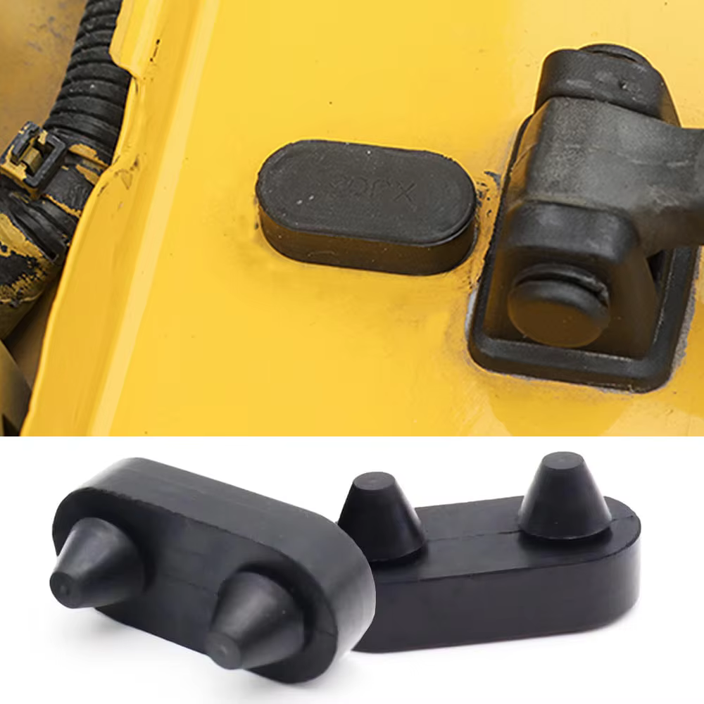 Housse de coussin de pare-chocs en caoutchouc pour capot moteur, pour Jeep Wrangler TJ 1997 1998 199