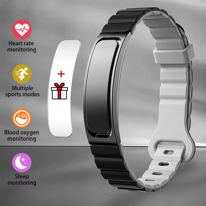 Nouveau bracelet intelligent de suivi de la forme physique, étanche IPX8, moniteur de fréquence card