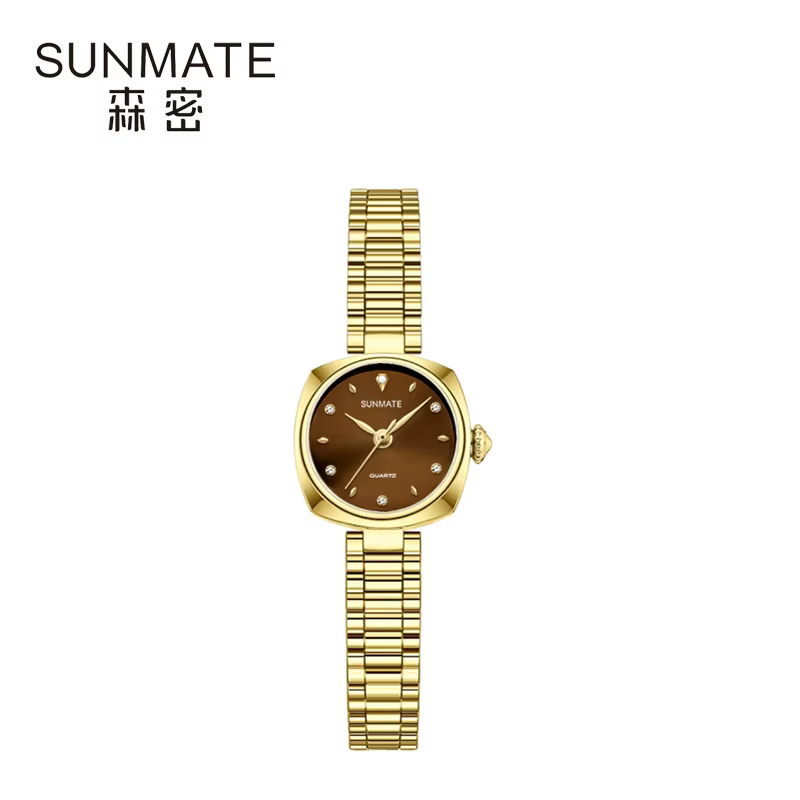 SUNMATE nouveauté, montre authentique la plus vendue, une montre pour femme luxueuse et élégante ave