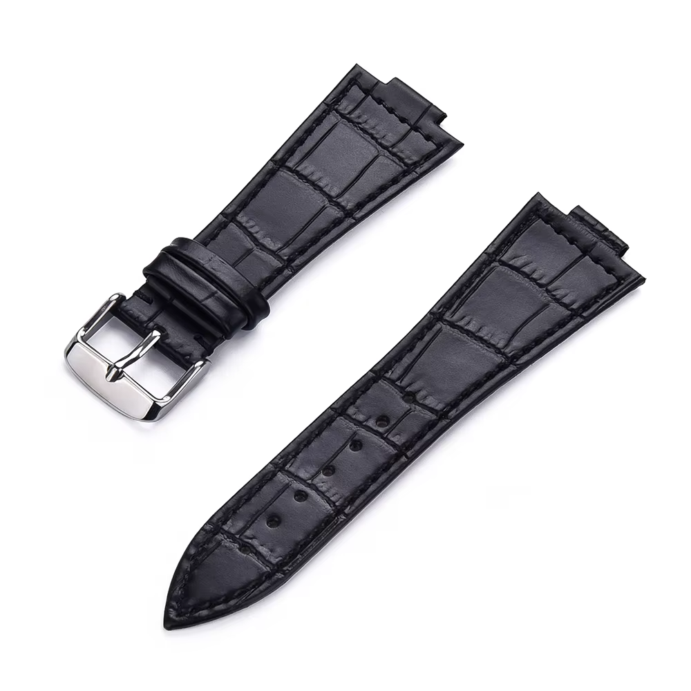 Bracelet en cuir de vache de 12 mm pour Tissot PRX Series Strap T137.407 T137.410 Bracelet Super Pla