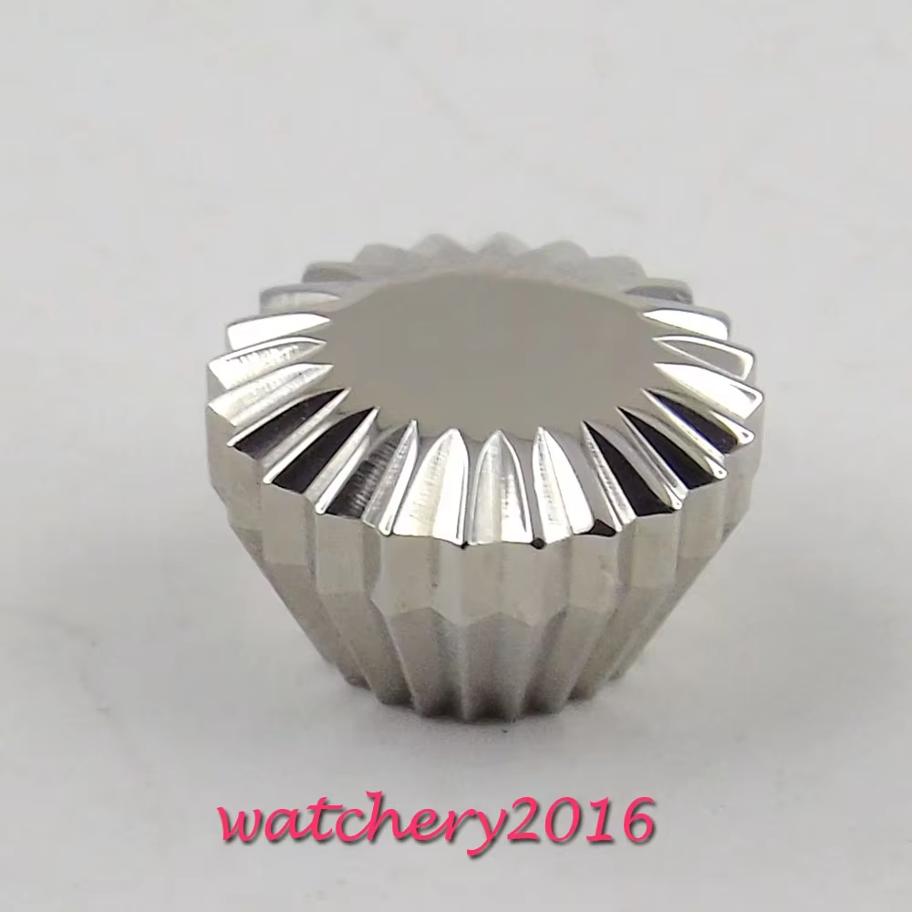 Parnis 316L acier inoxydable haute qualité nouvelle montre chaude grande couronne ajustement 6497 64