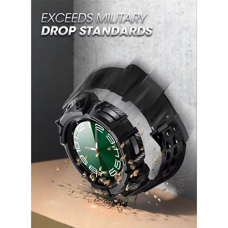 Étui de protection robuste SUPCASE UB Pro pour Samsung Galaxy Watch 6 Classic 47mm 2023, avec bracel
