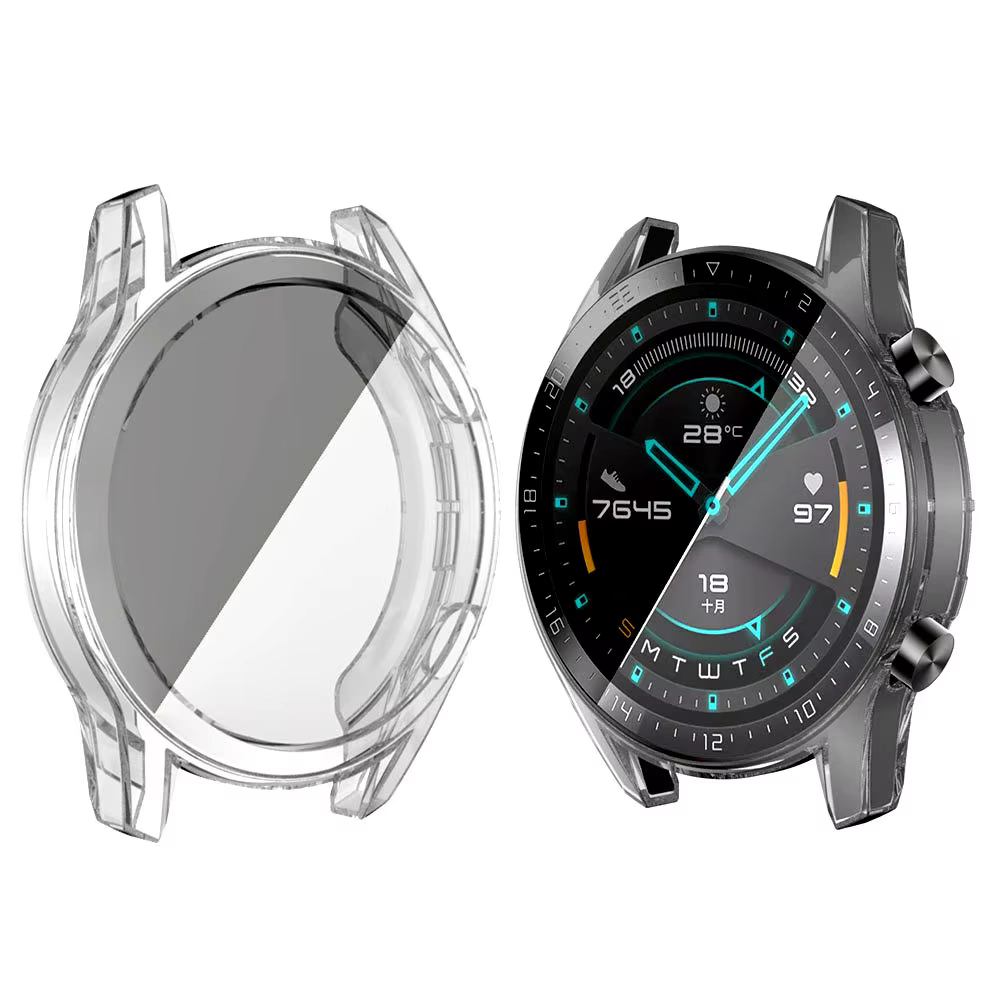 Étui de protection d'écran pour Huawei Watch GT GT2, accessoires de 46mm, housse de protection d'écr