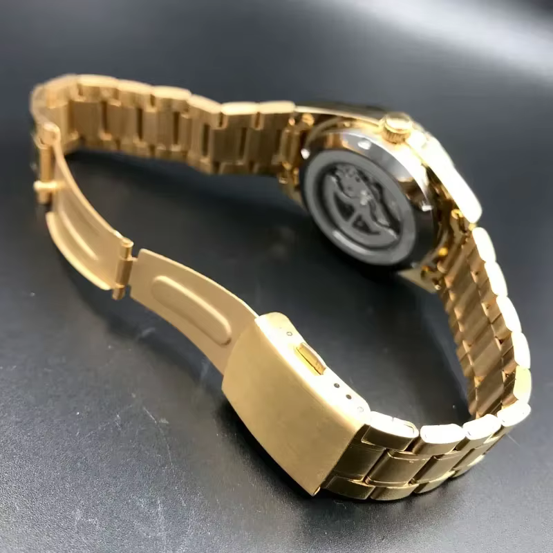 Orient Double Lion montre classique série montre pour hommes bracelet en acier inoxydable luxe multi
