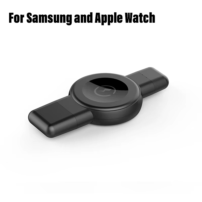 Chargeur sans fil pour montre intelligente, double Port USB + Type C, pour Apple Watch 11 10 9 8 7 6