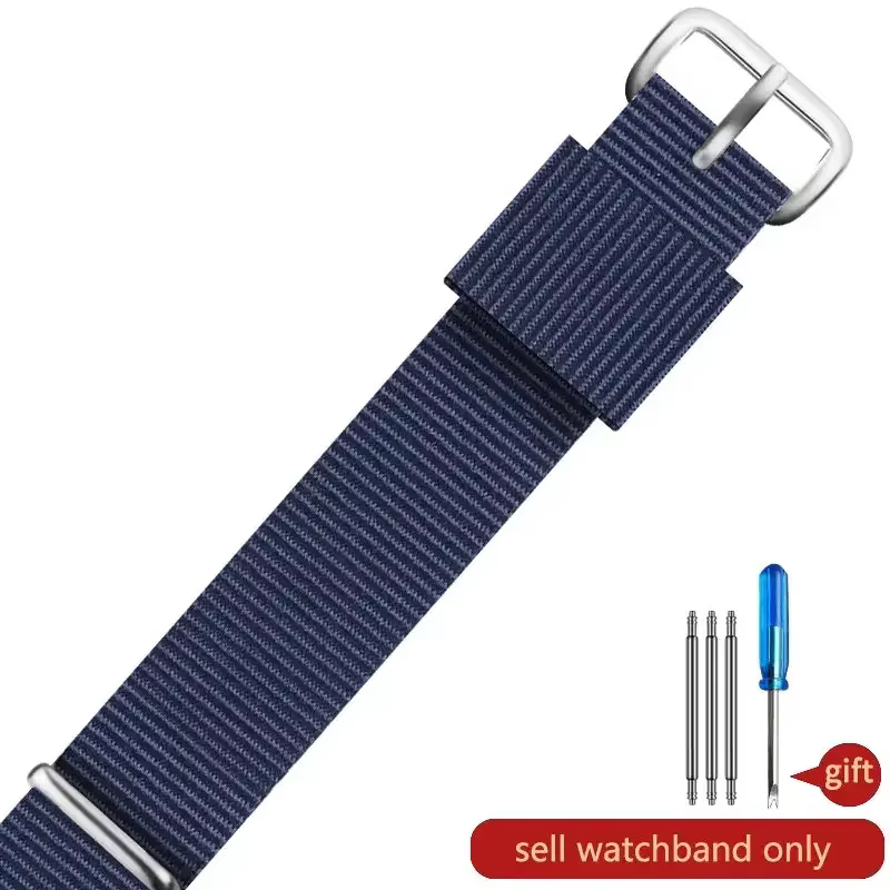 Bracelets de montre en nylon respirant respectueux de la peau pour montre Daniel DickWatch, étanche,