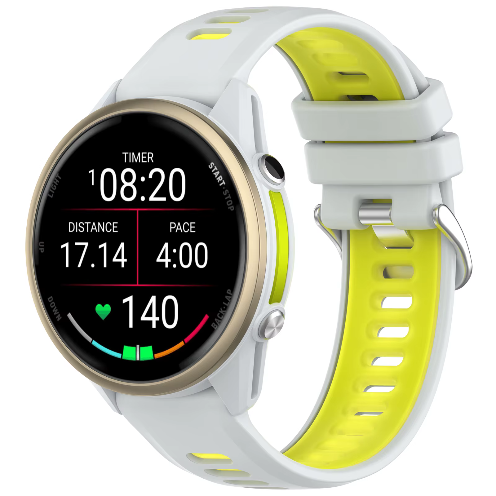 Bracelet en Silicone pour Garmin Forerunner 970 965 955 945 935, bicolore, officiel, respirant, conf
