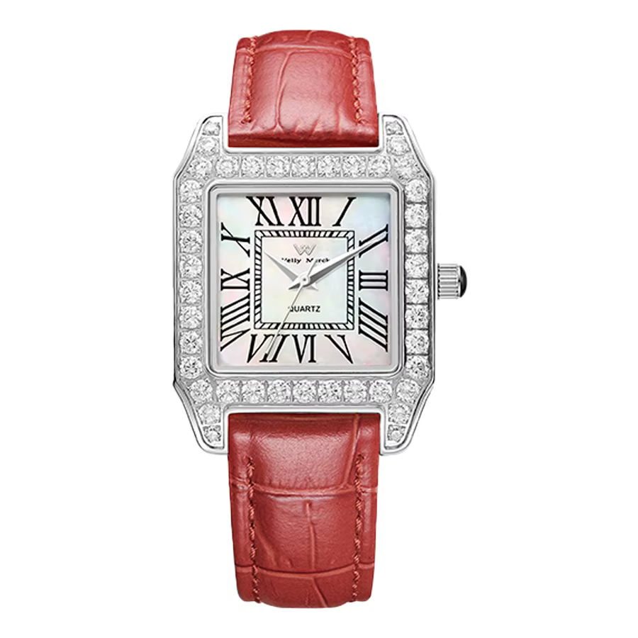 WM montre dame montre à Quartz femmes saphir élégant Style Simple en acier inoxydable étanche Welly