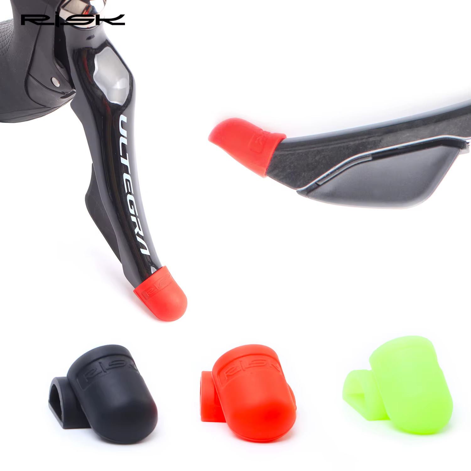 RISK – couvercle de poignée de changement de vitesse de vélo en Silicone, pour levier de changement