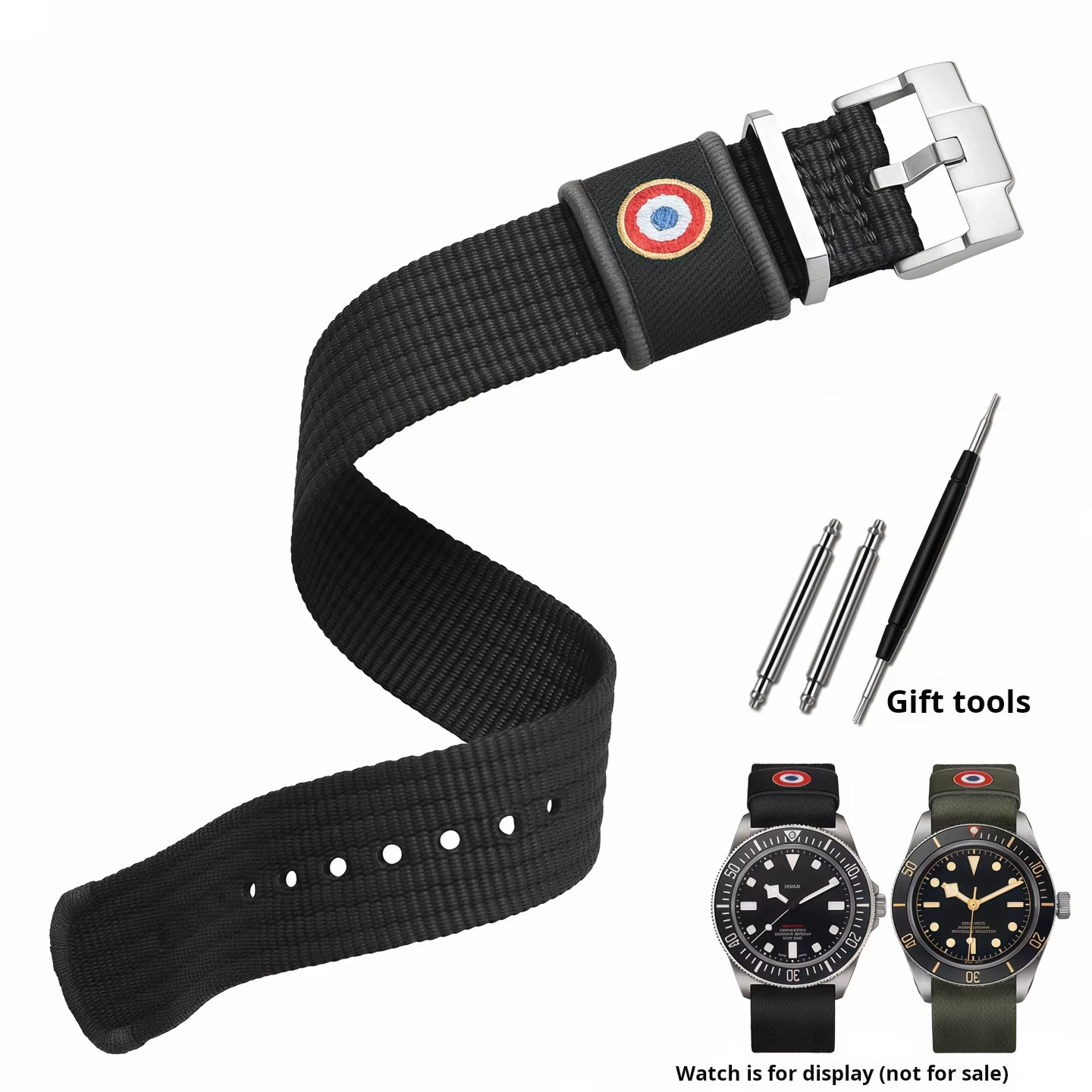 Pour Tudor Black Bay fleur rouge Pelagos bracelet de montre M2542G M25707B m25727k 22mm Sports de pl