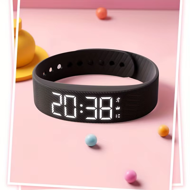 Montre intelligente hommes femmes podomètre Fitness Bracelet compte de pas Multi Sport Mode mode Bra
