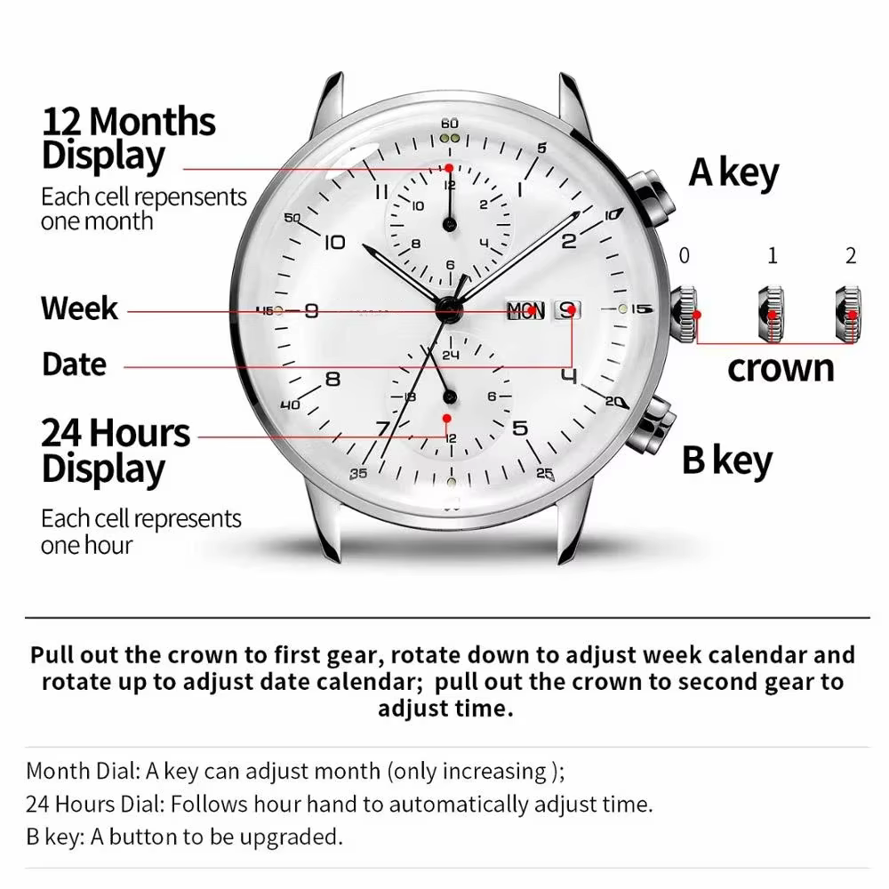Montres mécaniques pour hommes, montre-bracelet automatique d'affaires, en acier inoxydable, lumineu