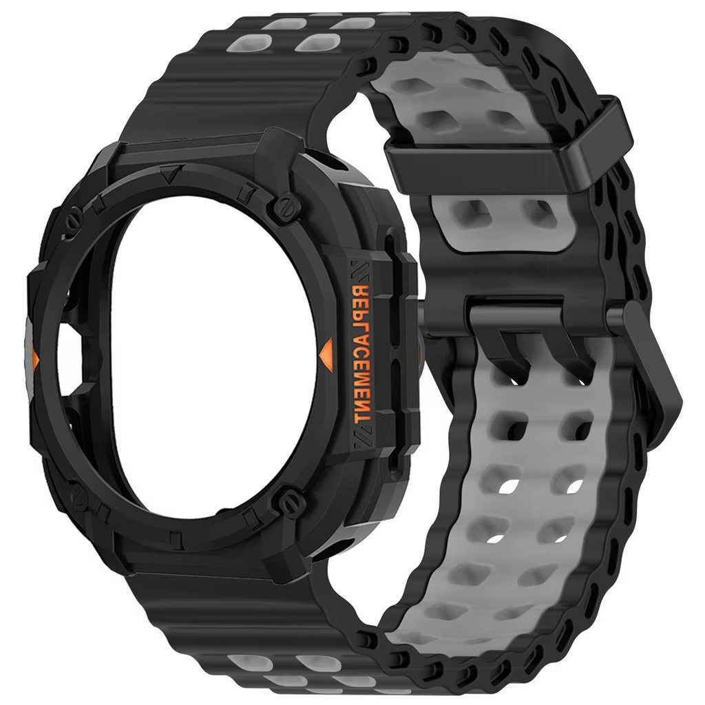 Nouveau boîtier blindé + Bracelet pour Samsung Galaxy Watch Ultra(2025) 47mm Ultra(2024) 47mm Bracel
