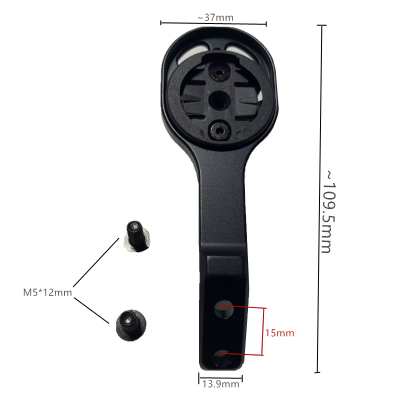 Support de montage d'ordinateur en alliage pour guidon de vélo, pour iGPS wahoo Garmin bryton xoss,