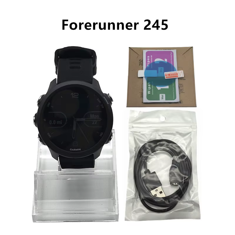 Original Garmin Forerunner 245/245 musique GPS montre de sport de fréquence cardiaque en plein air p