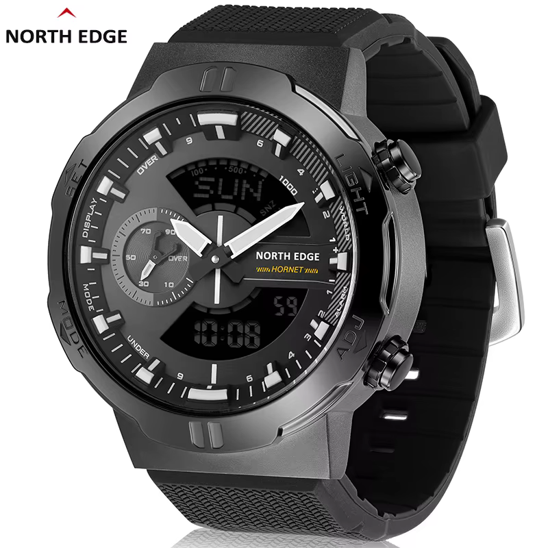 NORTH EDGE 2022 HORNET montre numérique pour hommes course à pied cyclisme montres de sport étanche 