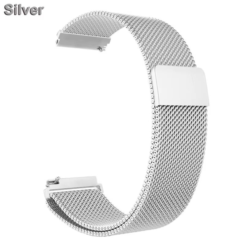 Bracelet métallique 18mm 20mm 22mm pour Garmin Vivoactive 3 4 4s 5 6, Bracelet de montre Venu 2 2s 3