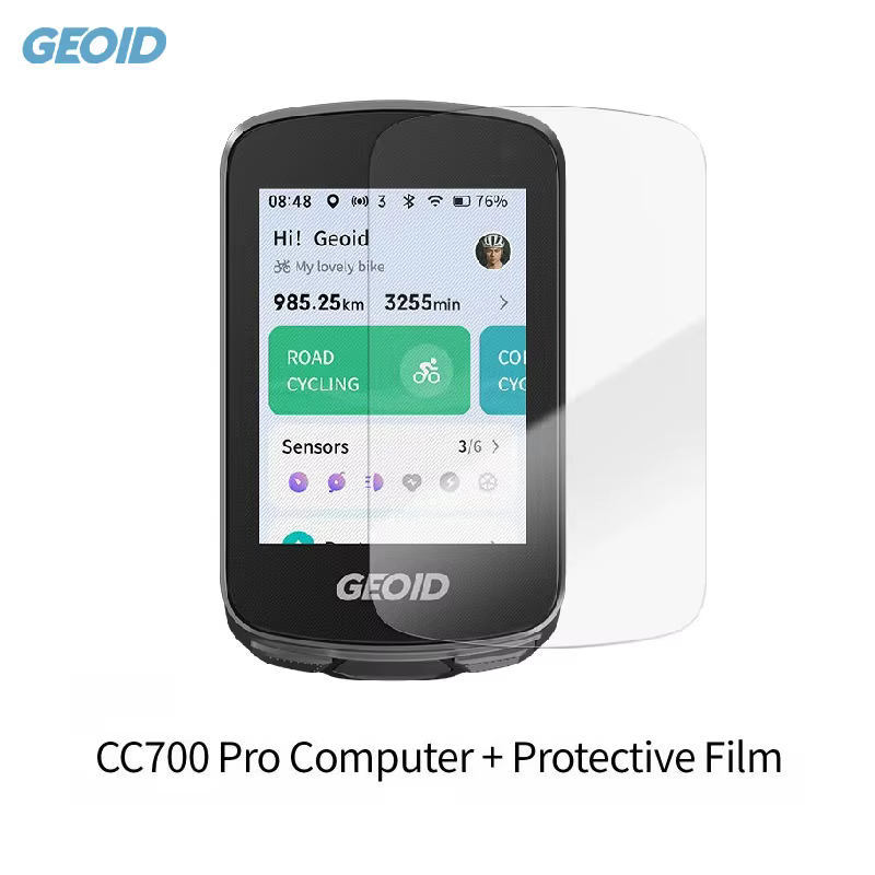 Ordinateur de vélo GEOID CC700 Pro GPS avec écran tactile de 2,8 pouces, compteur de vitesse de vélo