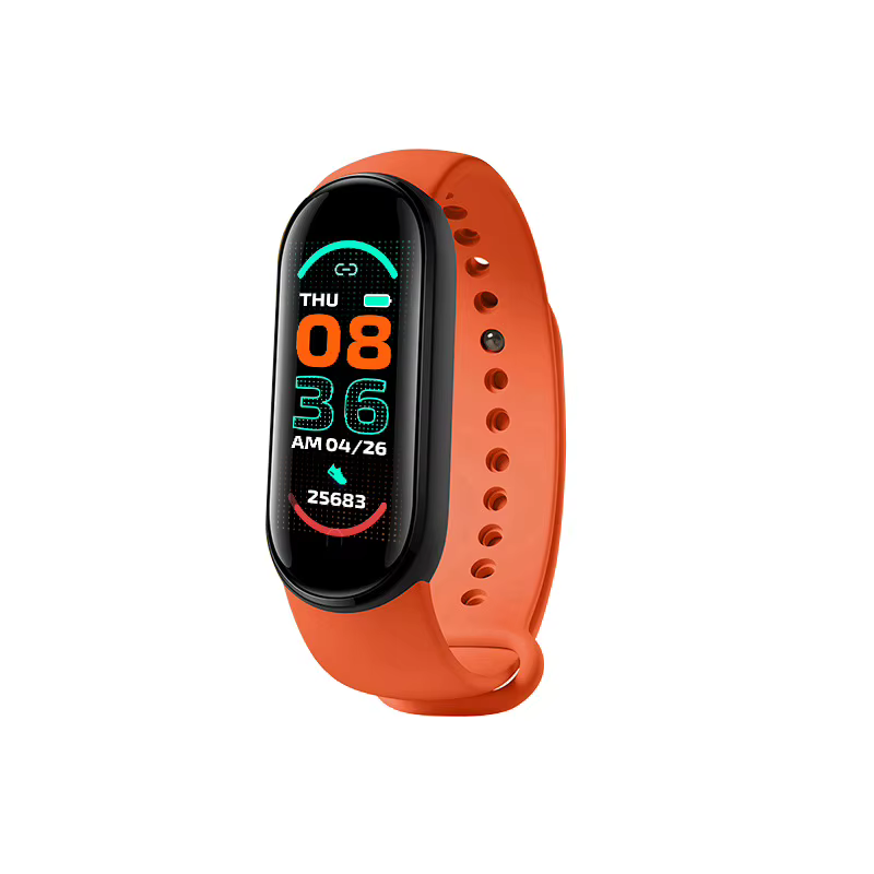 M6 Smartwatch fréquence cardiaque surveillance de la pression artérielle montre intelligente hommes 